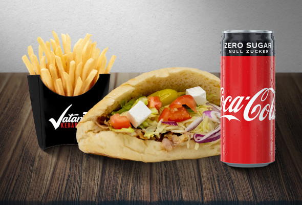 1 Dönertasche Menü