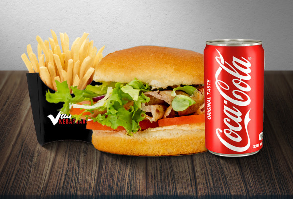 8 Dönerburger Menü